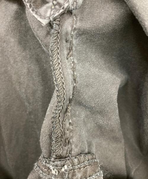 STONE ISLAND（ストーンアイランド）STONE ISLAND (ストーンアイランド) ガーメントダイエフェクト カーゴパンツ ブラック サイズ:33の古着・服飾アイテム