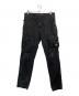 STONE ISLAND（ストーンアイランド）の古着「ガーメントダイエフェクト カーゴパンツ」｜ブラック