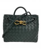 BOTTEGA VENETAボッテガベネタ）の古着「スモールアンディアーモ」｜グリーン