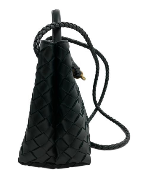 BOTTEGA VENETA（ボッテガベネタ）BOTTEGA VENETA (ボッテガベネタ) スモールアンディアーモ グリーンの古着・服飾アイテム
