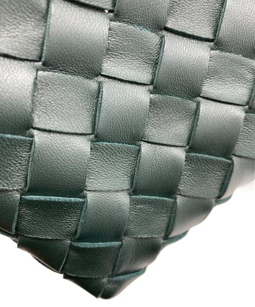 BOTTEGA VENETA（ボッテガベネタ）BOTTEGA VENETA (ボッテガベネタ) スモールアンディアーモ グリーンの古着・服飾アイテム