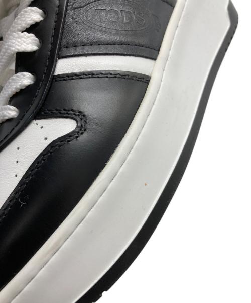 TOD'S（トッズ）TOD'S (トッズ) Platform Sneakers nero bianco ホワイト サイズ:37の古着・服飾アイテム