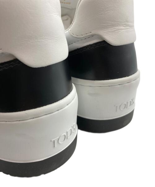 TOD'S（トッズ）TOD'S (トッズ) Platform Sneakers nero bianco ホワイト サイズ:37の古着・服飾アイテム