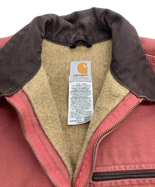 CarHartt（カーハート）CarHartt (カーハート) デトロイトジャケット ピンク サイズ:Sの古着・服飾アイテム