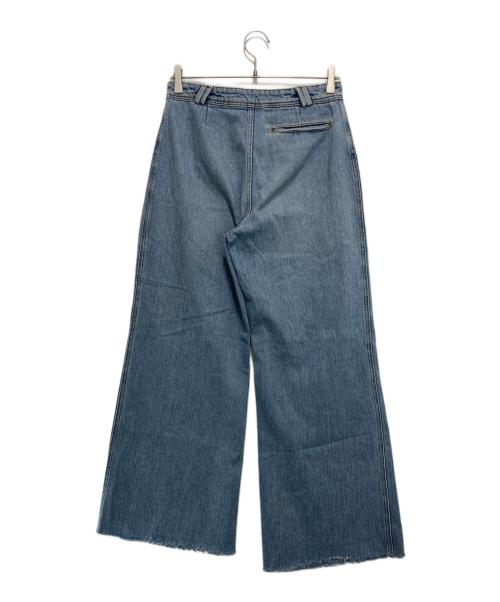 Acne studios（アクネ ストゥディオス）ACNE STUDIOS (アクネ ストゥディオス) TIFFAN DEN BLUE ワイドデニムパンツ インディゴ サイズ:38（175/72A）の古着・服飾アイテム