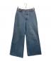 ACNE STUDIOS（アクネ ストゥディオス）の古着「TIFFAN DEN BLUE ワイドデニムパンツ」｜インディゴ
