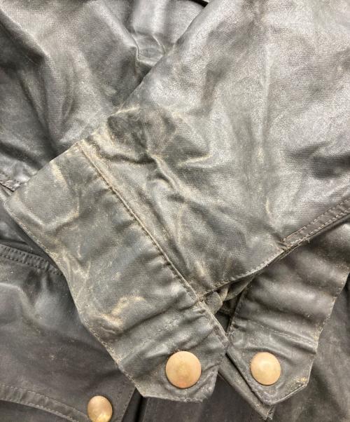 BELSTAFF（ベルスタッフ）BELSTAFF (ベルスタッフ) [古着] 50's チェッカータグオイルドハンティングジャケット ブラック サイズ:不明の古着・服飾アイテム