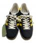 GUCCI (グッチ) adidas (アディダス) Gucci X Gazelle 'Black GG Monogram/コラボ ガゼル ローカットスニーカー ブラック サイズ:JP 270/CHN 265：55000円