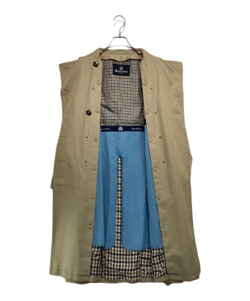 Aquascutum（アクアスキュータム）Aquascutum (アクアスキュータム) ライナー付きトレンチコート ベージュ サイズ:8の古着・服飾アイテム