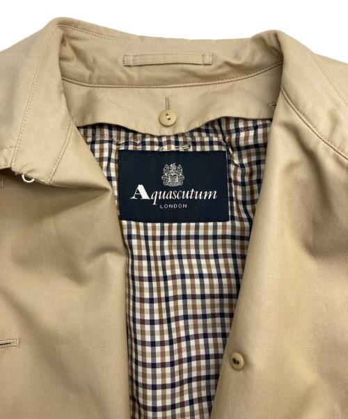 Aquascutum（アクアスキュータム）Aquascutum (アクアスキュータム) ライナー付きトレンチコート ベージュ サイズ:8の古着・服飾アイテム
