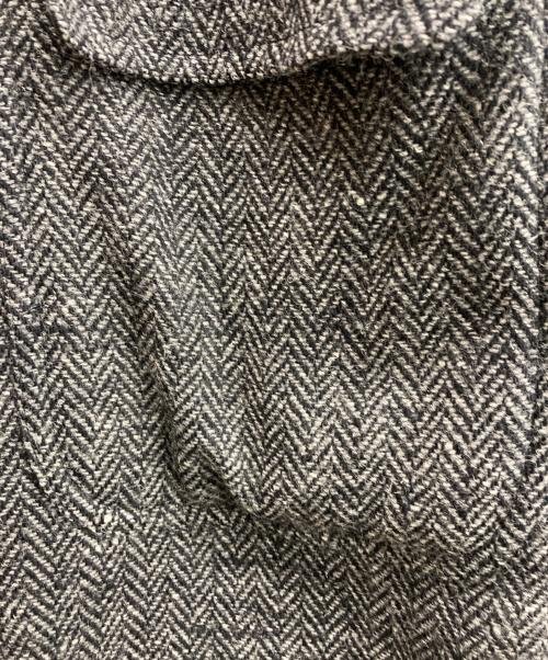 Burberry's（バーバリー）Burberry's (バーバリーズ) [古着]ヘリンボーンツイードダブルコート グレー サイズ:92-170の古着・服飾アイテム