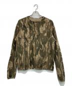 NO MAINTENANCEノーメンテナンス）の古着「リアルツリーサーマルカットソー」｜カーキ