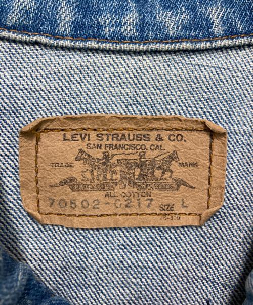 LEVI'S（リーバイス）LEVI'S (リーバイス) 2nd 復刻デニムジャケット インディゴ サイズ:Ｌの古着・服飾アイテム