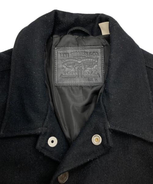 LEVI'S（リーバイス）LEVI'S (リーバイス) レザー切替スタジャン ブラック サイズ:Mの古着・服飾アイテム