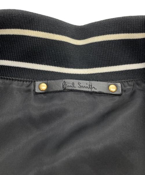 PAUL SMITH（ポールスミス）Paul Smith (ポールスミス) バルーンブルゾン ブラック サイズ:Lの古着・服飾アイテム