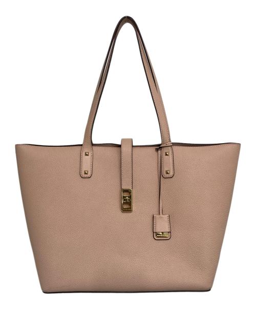 MICHAEL KORS（マイケルコース）MICHAEL KORS (マイケルコース) トートバッグ ピンクの古着・服飾アイテム