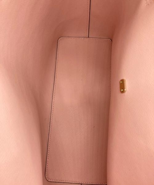 MICHAEL KORS（マイケルコース）MICHAEL KORS (マイケルコース) トートバッグ ピンクの古着・服飾アイテム