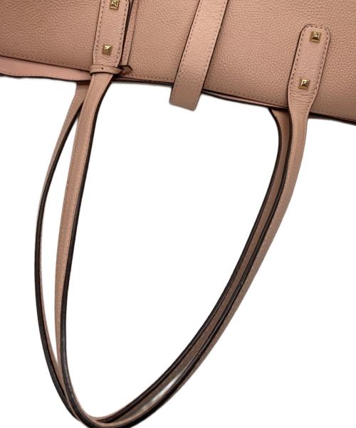 MICHAEL KORS（マイケルコース）MICHAEL KORS (マイケルコース) トートバッグ ピンクの古着・服飾アイテム