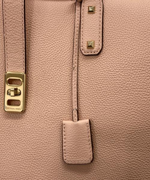 MICHAEL KORS（マイケルコース）MICHAEL KORS (マイケルコース) トートバッグ ピンクの古着・服飾アイテム