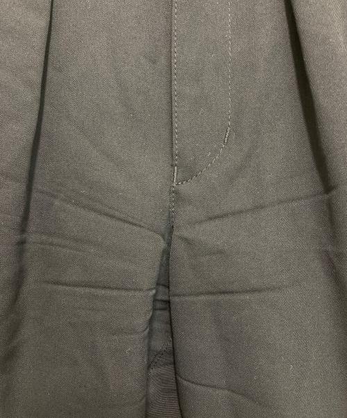 TAO COMME des GARCONS（タオ コムデギャルソン）TAO COMME des GARCONS (タオ コムデギャルソン) ウールギャバ後染パンツ ブラック サイズ:Mの古着・服飾アイテム