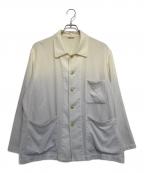 AURALEEオーラリー）の古着「ホワイトカシミヤヘリンボーンカバーオール」｜ホワイト