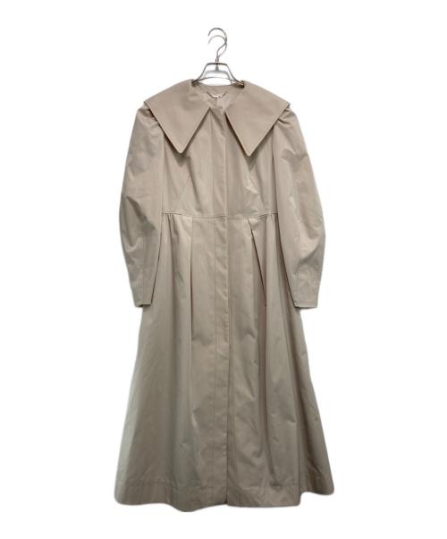 CELFORD（セルフォード）CELFORD (セルフォード) ビックカラートレンチコート ベージュ サイズ:36の古着・服飾アイテム