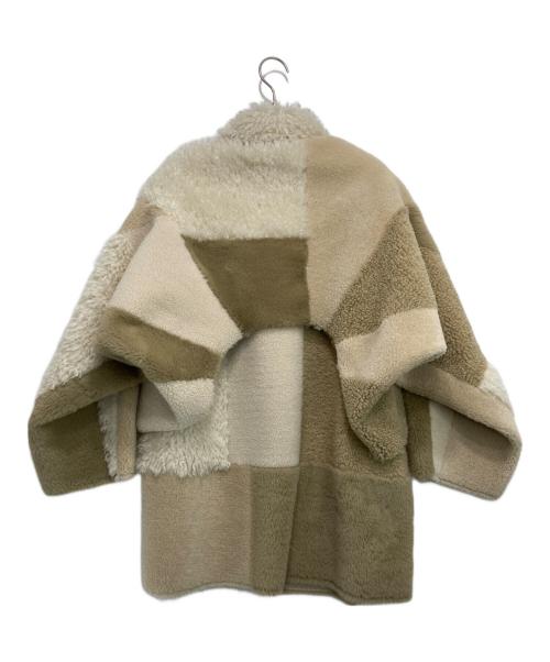 Ameri（アメリ）Ameri (アメリ) MANY WAY VARIOUS BOA JACKET ベージュ サイズ:Sの古着・服飾アイテム