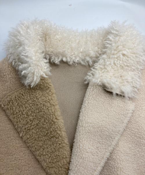 Ameri（アメリ）Ameri (アメリ) MANY WAY VARIOUS BOA JACKET ベージュ サイズ:Sの古着・服飾アイテム