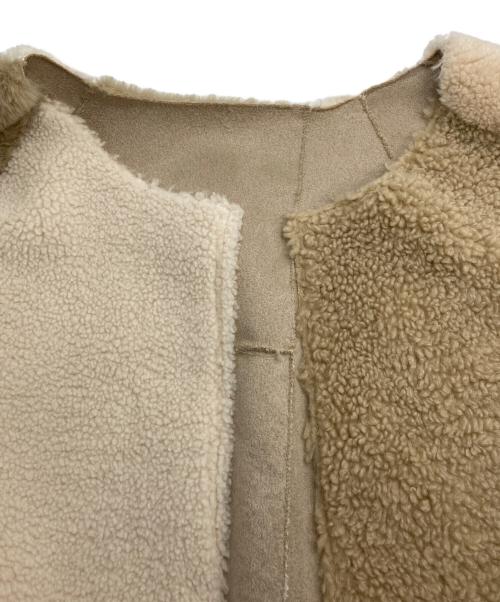 Ameri（アメリ）Ameri (アメリ) MANY WAY VARIOUS BOA JACKET ベージュ サイズ:Sの古着・服飾アイテム