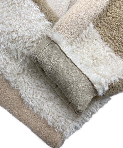 Ameri（アメリ）Ameri (アメリ) MANY WAY VARIOUS BOA JACKET ベージュ サイズ:Sの古着・服飾アイテム