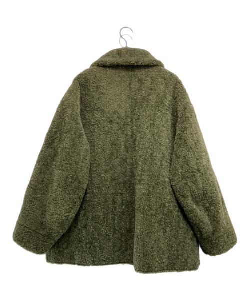 Ameri（アメリ）AMERI (アメリ) UND REVERSIBLE BONDING JACKET グリーン サイズ:Sの古着・服飾アイテム