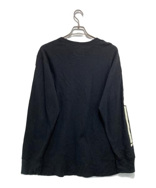 SUPREME（シュプリーム）Supreme (シュプリーム) Hanes (ヘインズ) Bones Thermal Crew ブラック サイズ:L（180/100A）の古着・服飾アイテム