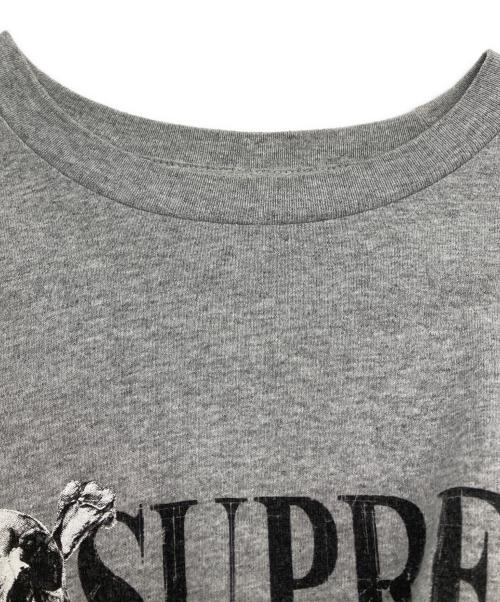 SUPREME（シュプリーム）SUPREME (シュプリーム) skull tee グレー サイズ:Mの古着・服飾アイテム