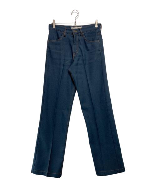 DAIRIKU（ダイリク）DAIRIKU (ダイリク) Flasher Pressed Pants ネイビー サイズ:29の古着・服飾アイテム