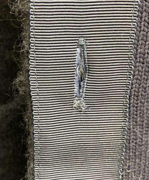 anuans（アニュアンス）anuans (アニュアンス) カシミヤブレンドノーカラーニットジャケット ネイビー サイズ:Fの古着・服飾アイテム