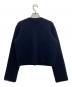 anuans (アニュアンス) カシミヤブレンドノーカラーニットジャケット ネイビー サイズ:F：14000円