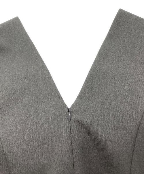 CELFORD（セルフォード）CELFORD (セルフォード) ウールライクサロペット グレー サイズ:36の古着・服飾アイテム