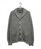 POLO RALPH LAURENポロ・ラルフローレン）の古着「ショールカラーカーディガン」｜グレー