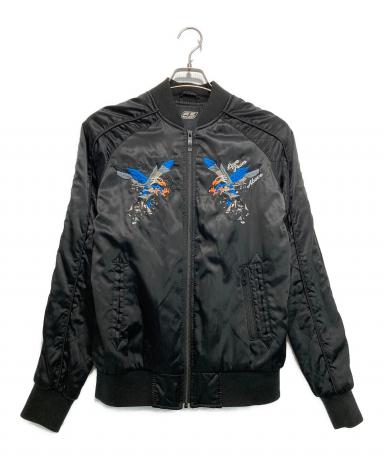 55 DSL フィフティーファイブ ディーゼル DIESEL スカジャン 中古・古着通販】55DSL (フィフテーファイブディーエスエル) 刺繍