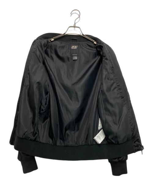 55DSL（フィフテーファイブディーエスエル）55DSL (フィフテーファイブディーエスエル) 刺繍スカジャン ブラック サイズ:Sの古着・服飾アイテム