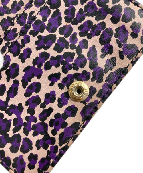 Christian Dior（クリスチャン ディオール）Christian Dior (クリスチャン ディオール) エナメルトロッターカードケース ブラックの古着・服飾アイテム