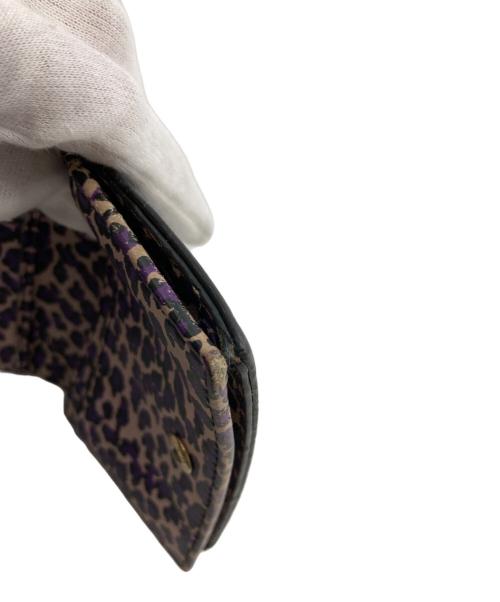 Christian Dior（クリスチャン ディオール）Christian Dior (クリスチャン ディオール) エナメルトロッターカードケース ブラックの古着・服飾アイテム