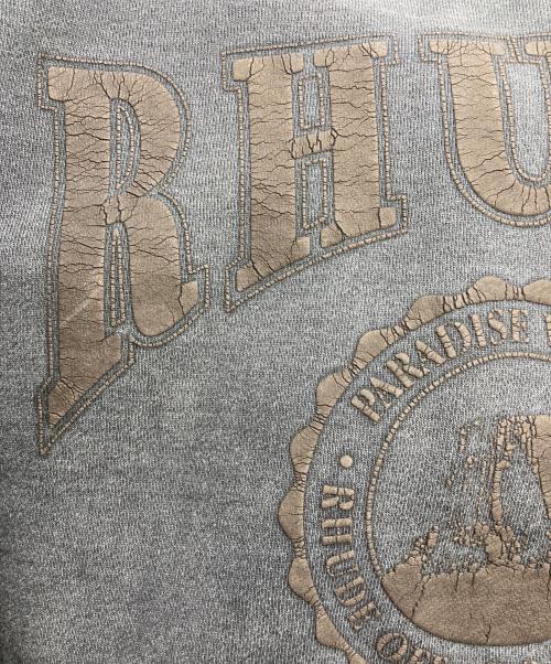 RHUDE（ルード）RHUDE (ルード) DESERT RALLY ユーズド加工パーカー ブラック サイズ:Lの古着・服飾アイテム