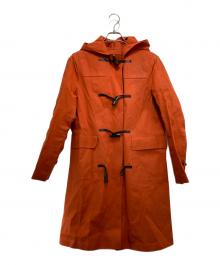 MACKINTOSH（マッキントッシュ）の古着「ゴム引きダッフルコート」｜オレンジ
