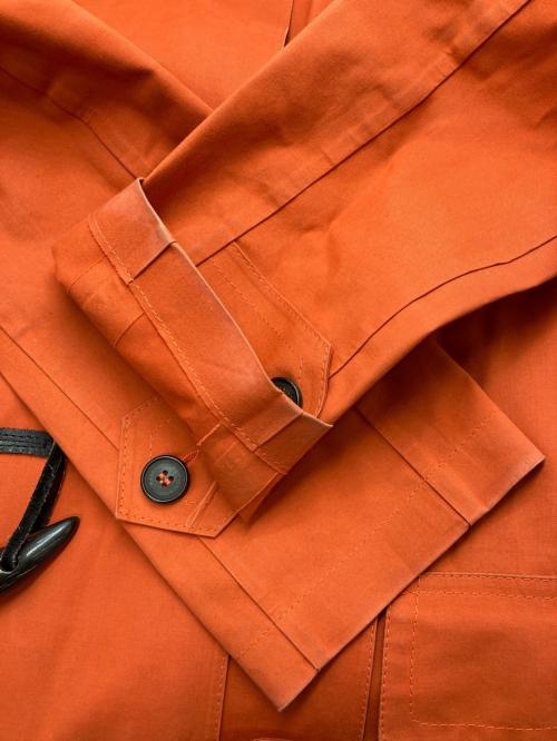 MACKINTOSH（マッキントッシュ）MACKINTOSH (マッキントッシュ) ゴム引きダッフルコート オレンジ サイズ:38の古着・服飾アイテム