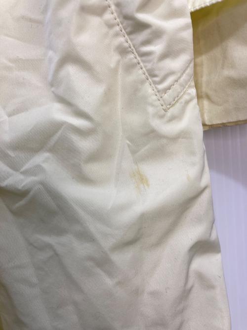 BURBERRY LONDON（バーバリーロンドン）BURBERRY LONDON (バーバリーロンドン) スプリングコート イエロー サイズ:38の古着・服飾アイテム