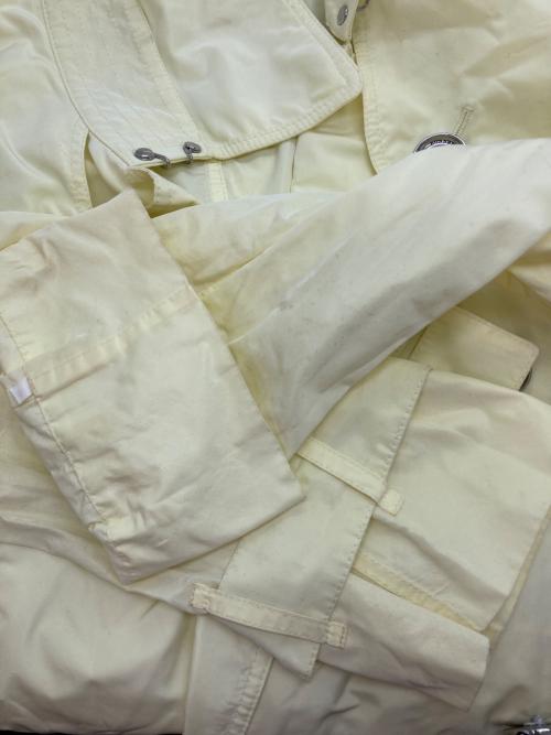 BURBERRY LONDON（バーバリーロンドン）BURBERRY LONDON (バーバリーロンドン) スプリングコート イエロー サイズ:38の古着・服飾アイテム