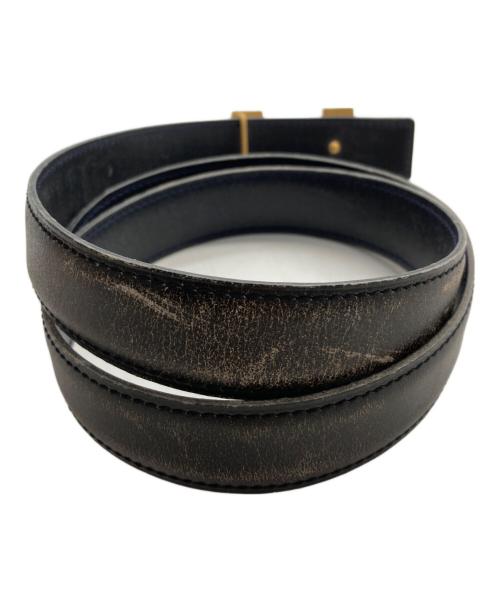 HERMES（エルメス）HERMES (エルメス) ミニコンスタンスHロゴリバーシブルベルト ブラックの古着・服飾アイテム