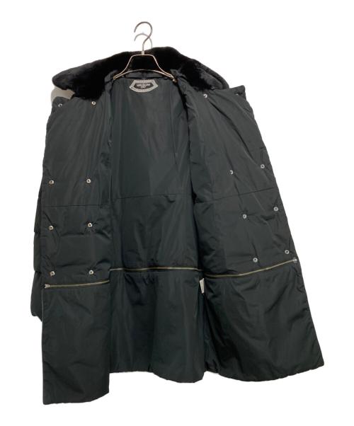 MARLENEDAM（マーレンダム）MARLENEDAM (マーレンダム) 切替ダウンコート ブラック サイズ:40の古着・服飾アイテム