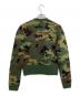 MIU MIU (ミュウミュウ) 迷彩クルーネックニット カーキ サイズ:38（165/76A）：13000円